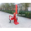 Horizontal and vertical gasoline engine towable tractor